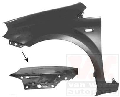 1624655 Van Wezel Крило переднє для Fiat Grande Punto