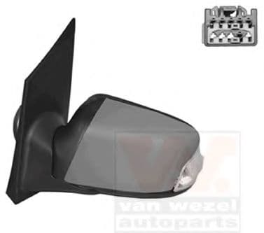 1863805 Van Wezel Зовнішнє дзеркало для Ford Focus