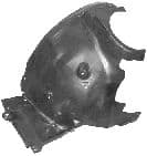 3032433 Van Wezel Підкрилок для Mercedes C-Class