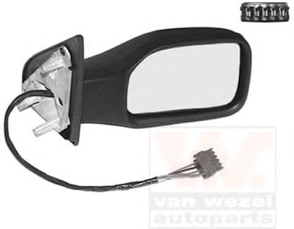 4009808 Van Wezel Наружное зеркало для Peugeot 106