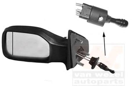 4009813 Van Wezel Наружное зеркало