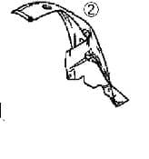 4327436 Van Wezel Підкрилок для Renault Megane