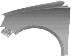5828658 Van Wezel Крыло переднее для Volkswagen Polo