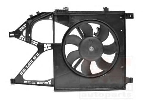 3777747 Van Wezel Вентилятор системи охолодження двигуна для Opel Corsa