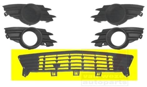 3782590 Van Wezel Вентиляційна решітка бампера для Opel Meriva