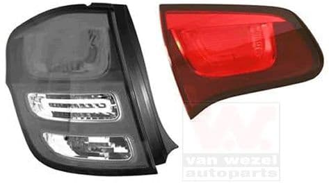 0929923 Van Wezel Задній ліхтар для Citroen C3