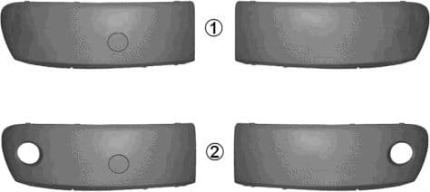 3235581 Van Wezel Облицовка бампера для Mitsubishi Colt