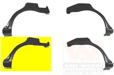 8224143 Van Wezel Крило заднє для Hyundai Accent