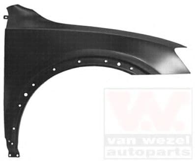 0370658 Van Wezel Крило переднє для Audi Q3
