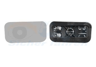 2973834 Van Wezel Стекло наружного зеркала