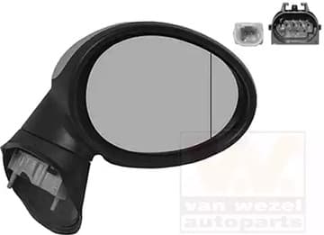 0515818 Van Wezel Зовнішнє дзеркало
