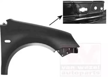 5827656b Van Wezel Крыло переднее для Volkswagen Polo
