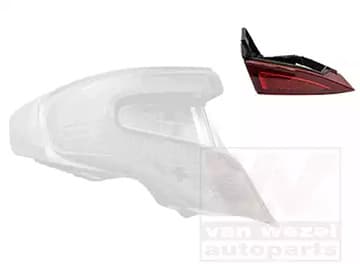 1717921 Van Wezel Задній ліхтар для Fiat Tipo