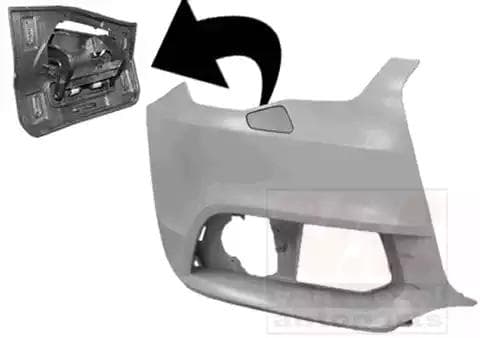 0301564 Van Wezel Бампер для Audi A1