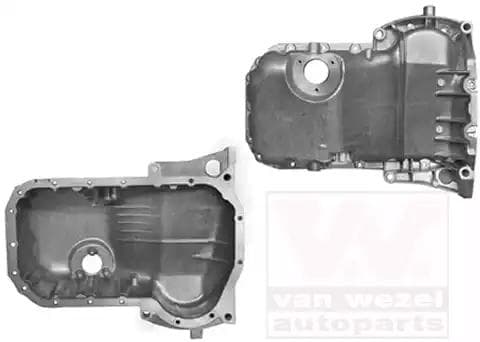 0324071 Van Wezel Масляный поддон двигателя