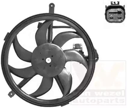 0506747 Van Wezel Вентилятор системи охолодження двигуна