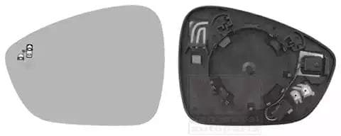 0979837 Van Wezel Стекло наружного зеркала