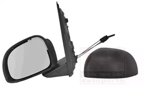 1607803 Van Wezel Наружное зеркало для Fiat Panda