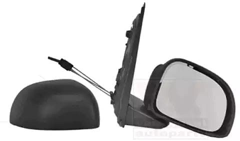 1607804 Van Wezel Наружное зеркало для Fiat Panda