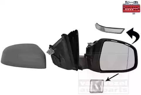 1882818 Van Wezel Зовнішнє дзеркало для Ford Mondeo