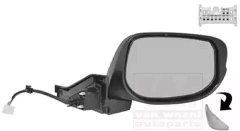 2511818 Van Wezel Наружное зеркало для Honda Insight