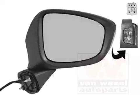 2780808 Van Wezel Зовнішнє дзеркало для Mazda CX-5