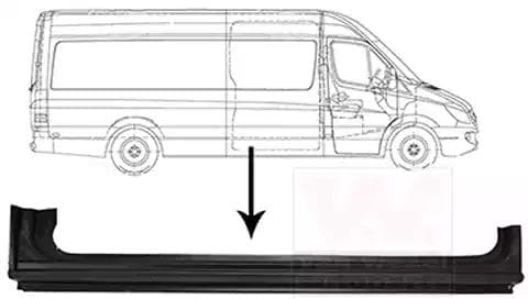 3077110 Van Wezel Крило заднє