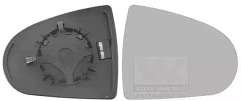 3235838 Van Wezel Стекло наружного зеркала для Mitsubishi Colt