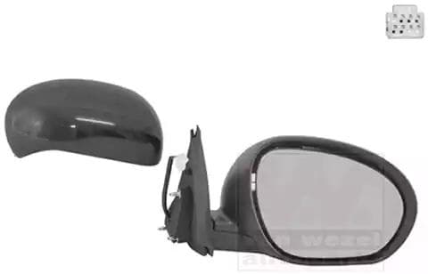 3380808 Van Wezel Зовнішнє дзеркало для Nissan Juke