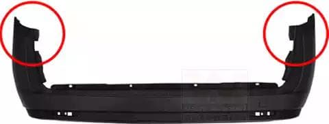 3706540 Van Wezel Бампер