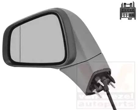 3775817 Van Wezel Зовнішнє дзеркало для Opel Mokka