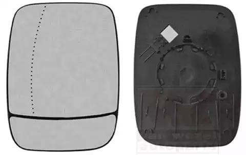 3891831 Van Wezel Скло зовнішнього дзеркала