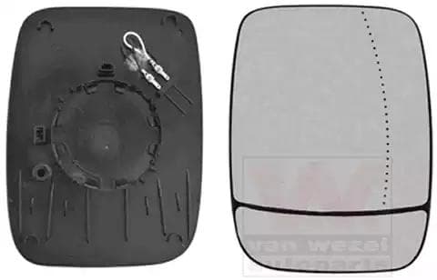 3891838 Van Wezel Скло зовнішнього дзеркала