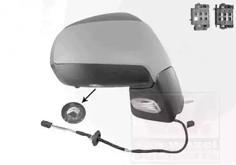 4076818 Van Wezel Зовнішнє дзеркало