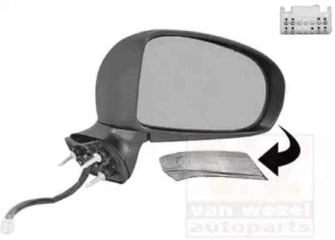 5420818 Van Wezel Наружное зеркало для Toyota Avensis