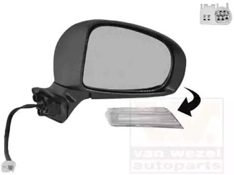 5467808 Van Wezel Зовнішнє дзеркало для Toyota Prius