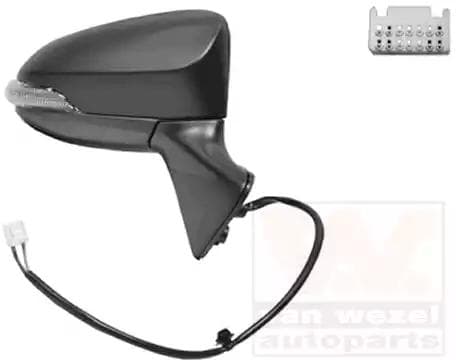 5493808 Van Wezel Зовнішнє дзеркало для Toyota Verso
