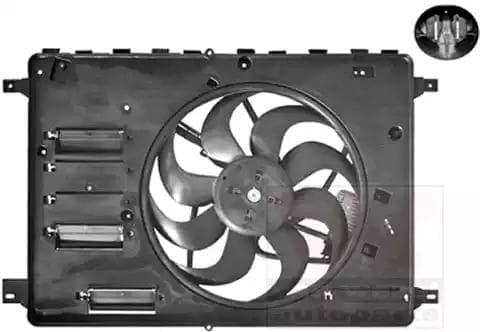 5922747 Van Wezel Вентилятор системи охолодження двигуна
