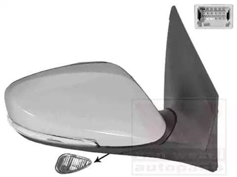 8244818 Van Wezel Зовнішнє дзеркало для Hyundai i30