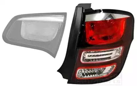 0934932 Van Wezel Задний фонарь для Citroen C3