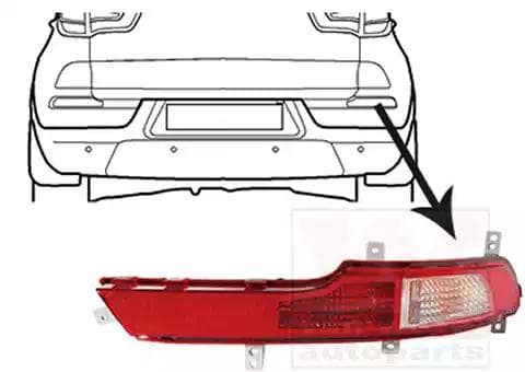 8383930 Van Wezel Задняя противотуманная фара для Kia Sportage