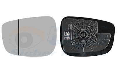 2791837 Van Wezel Стекло наружного зеркала