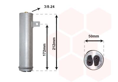 8300d290 Van Wezel Осушитель кондиционера для Kia Carens