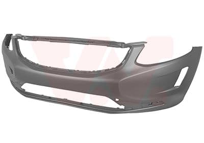 5925574 Van Wezel Бампер для Volvo XC60