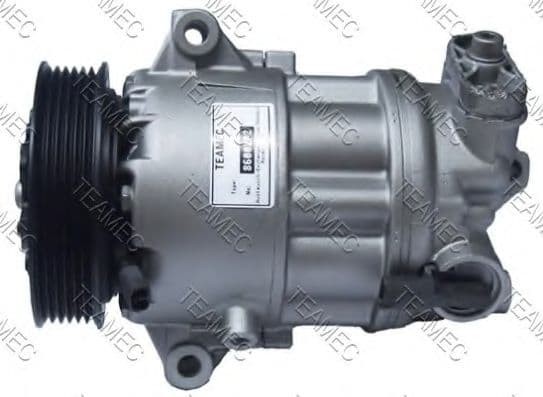 8600282 Teamec Компрессор кондиционера для Alfa Romeo Giulietta