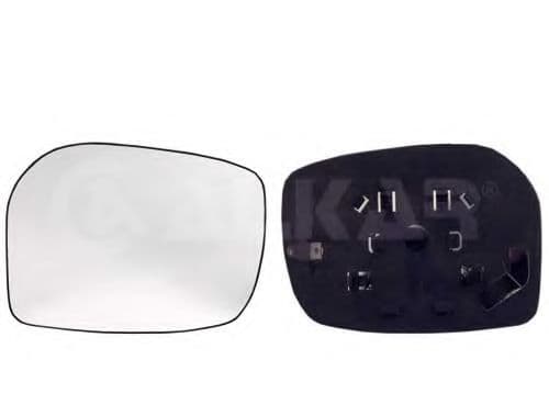 6402267 Alkar Скло зовнішнього дзеркала для Toyota Yaris