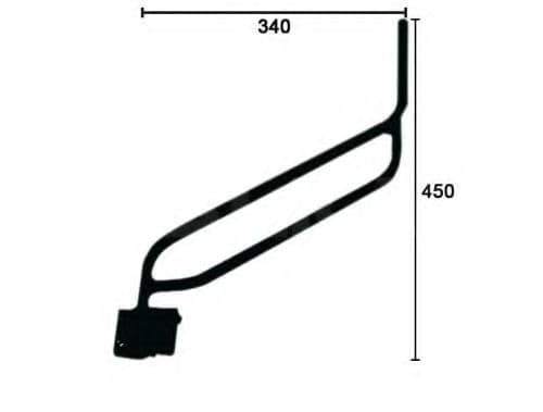 9405008 Alkar Кронштейн наружного зеркала