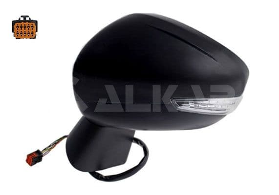 6125886 Alkar Зовнішнє дзеркало для Citroen C3 Aircross