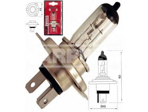 79780236 Carpriss Лампа ближнього світла