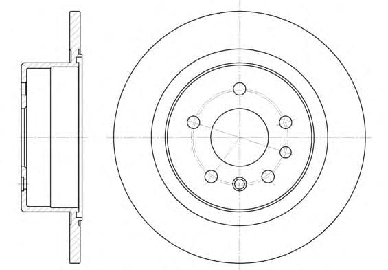 D6488.00 Woking Гальмівний диск